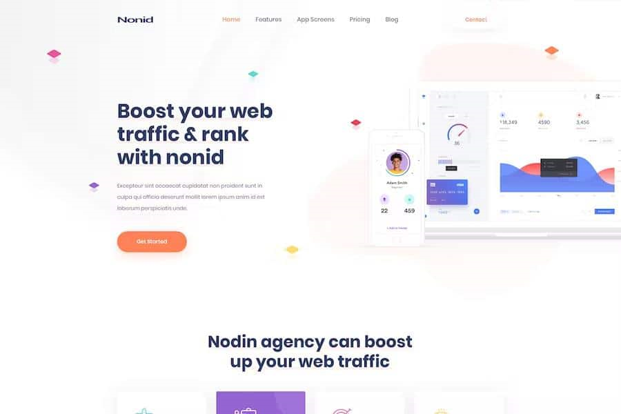 NONID – RESPONSIVE MULTIPURPOSE BUSINESS DRUPAL 9 THEME